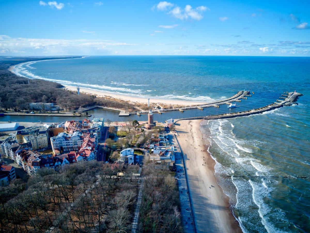 Seaside Apartament 616 Z Widokiem Na Morze Leilighet Kołobrzeg Eksteriør bilde